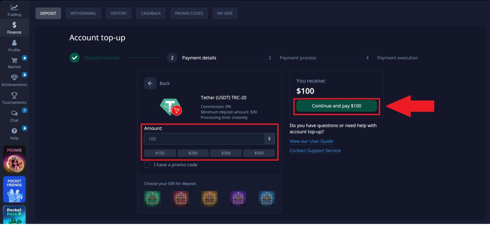 Унясіце грошы ў Pocket Option у 2026 годзе: зручнае кіраўніцтва па фінансаванні для пачаткоўцаў