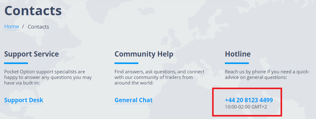Giunsa Pagkontak ang Suporta sa Pocket Option Giunsa Pagkontak ang Suporta sa Pocket Option