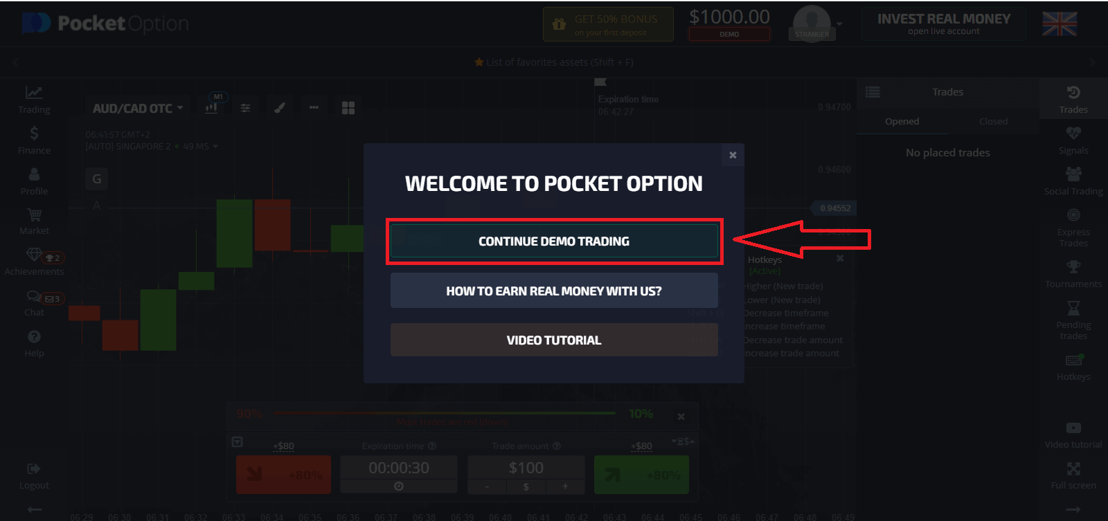 Beware The Open Account Pocket Option France Trading Scam