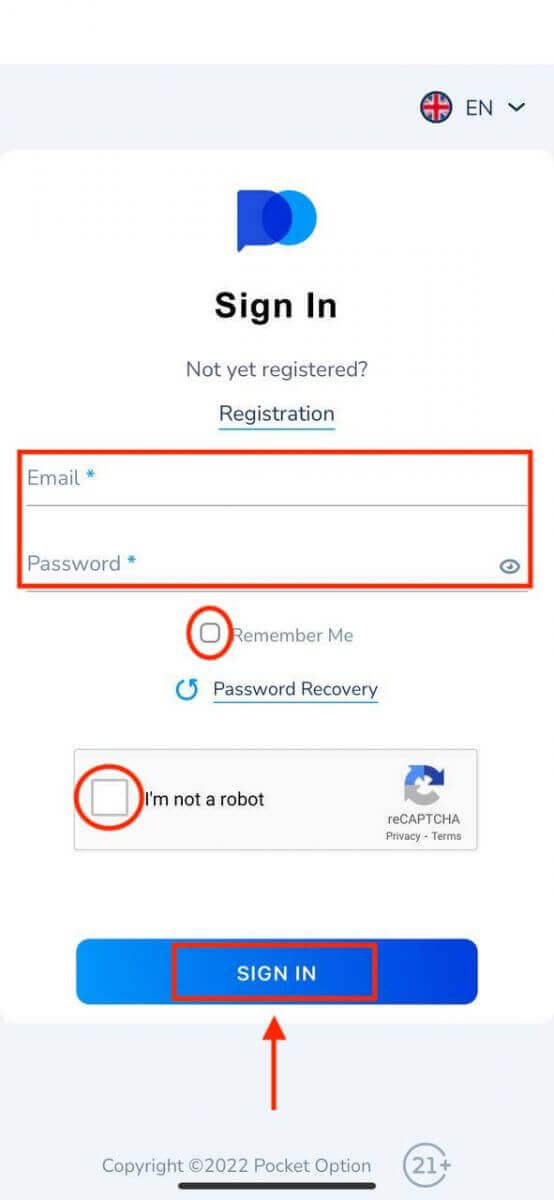 Cách đăng nhập và xác minh tài khoản trên Pocket Option Cách đăng nhập và xác minh tài khoản trên Pocket Option