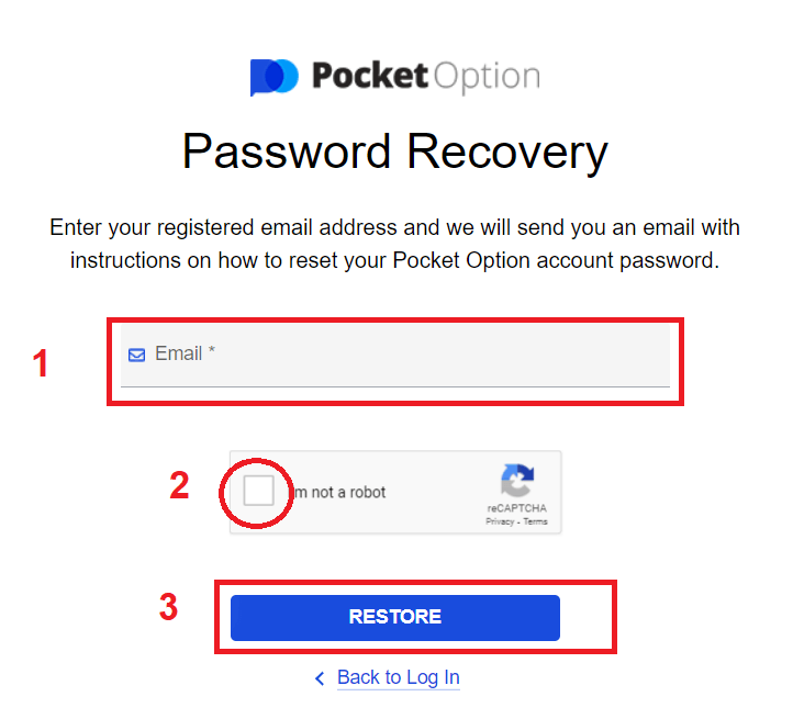 Pocket Optionにアカウントを登録してログインする方法