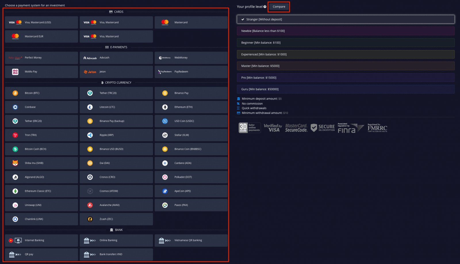 Pocket Option へのログインと入金方法 Pocket Option へのログインと入金方法