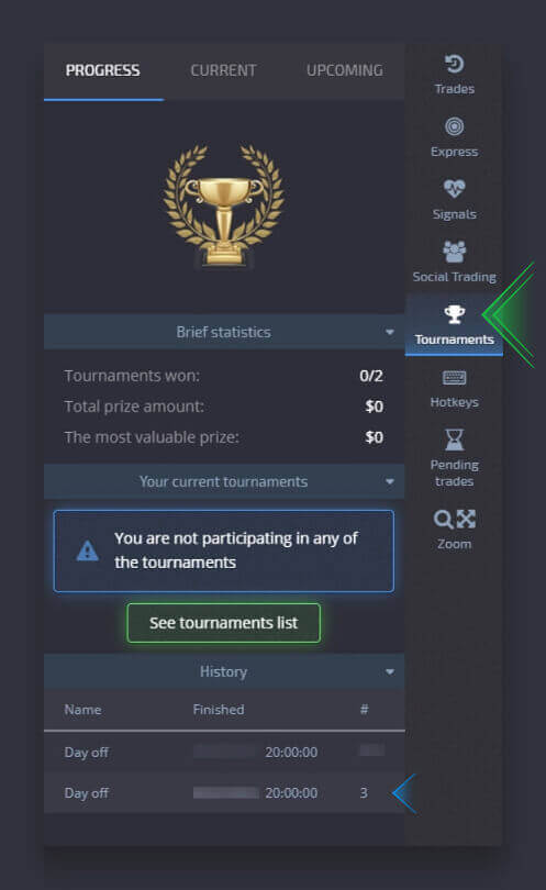 How to Participate the Tournament in Pocket Option - Claiming a Prize How to Participate the Tournament in Pocket Option - Claiming a Prize