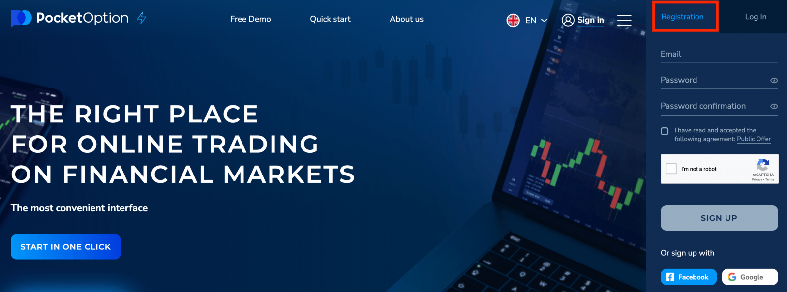 Wie man Forex bei Pocket Option registriert und handelt Wie man Forex bei Pocket Option registriert und handelt