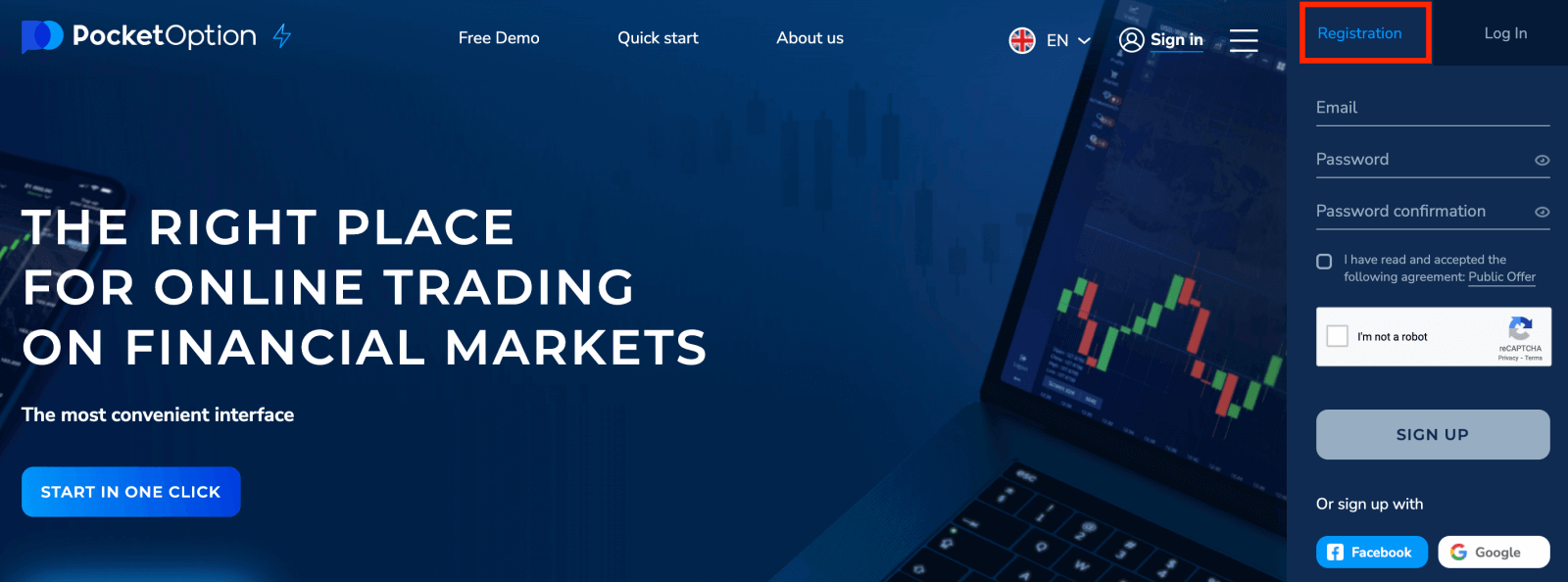 Cara Mendaftar dan Mengeluarkan Wang di Pocket Option Cara Mendaftar dan Mengeluarkan Wang di Pocket Option