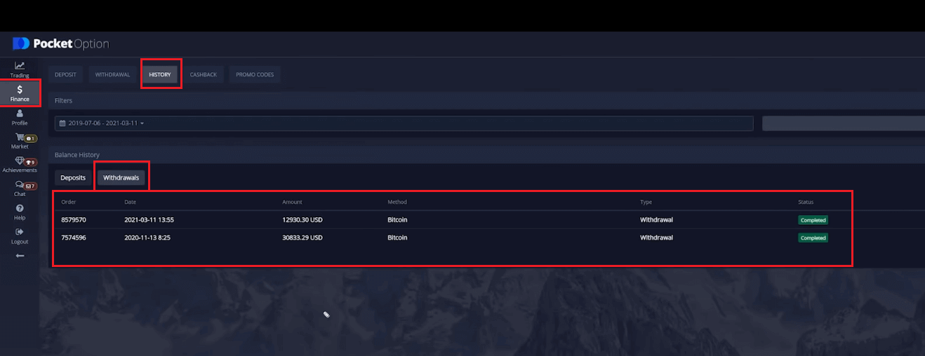 Cara Mendaftar dan Mengeluarkan Wang di Pocket Option Cara Mendaftar dan Mengeluarkan Wang di Pocket Option