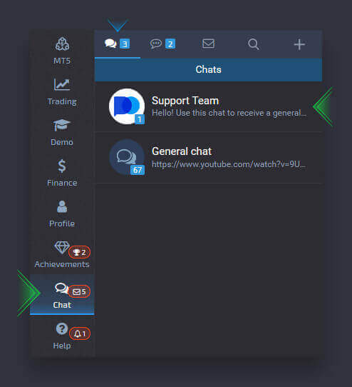 How to Use Chat in Pocket Option How to Use Chat in Pocket Option