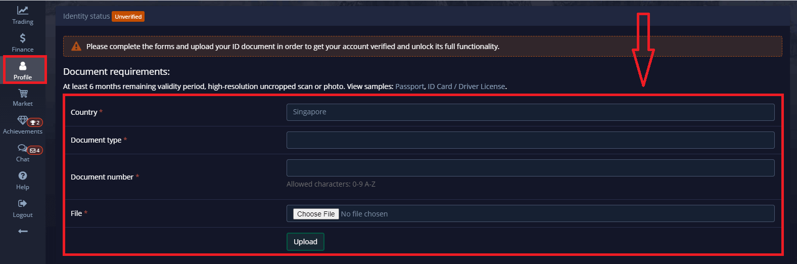 Kā verificēt kontu Pocket Option Kā verificēt kontu Pocket Option