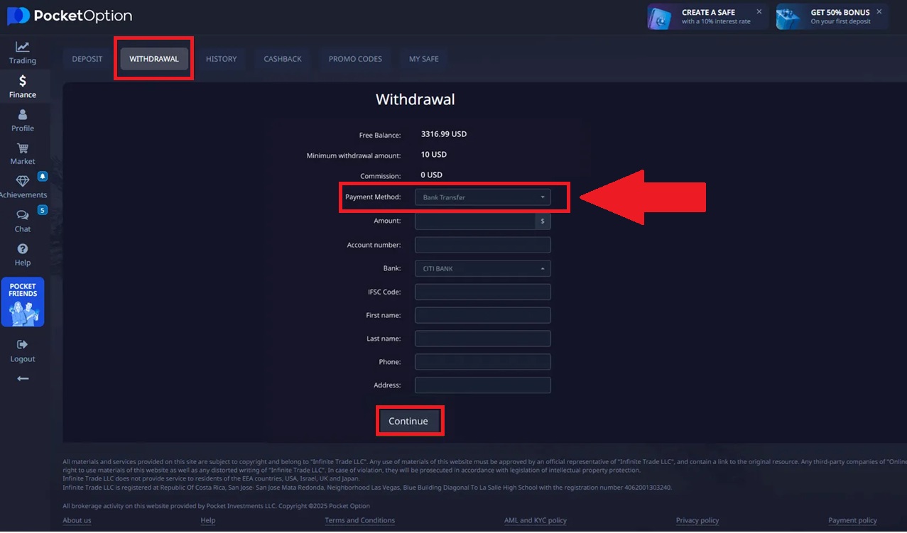 Pocket Option sistem povlačenja 2026: Opcije plaćanja i vrijeme obrade Pocket Option sistem povlačenja 2026: Opcije plaćanja i vrijeme obrade
